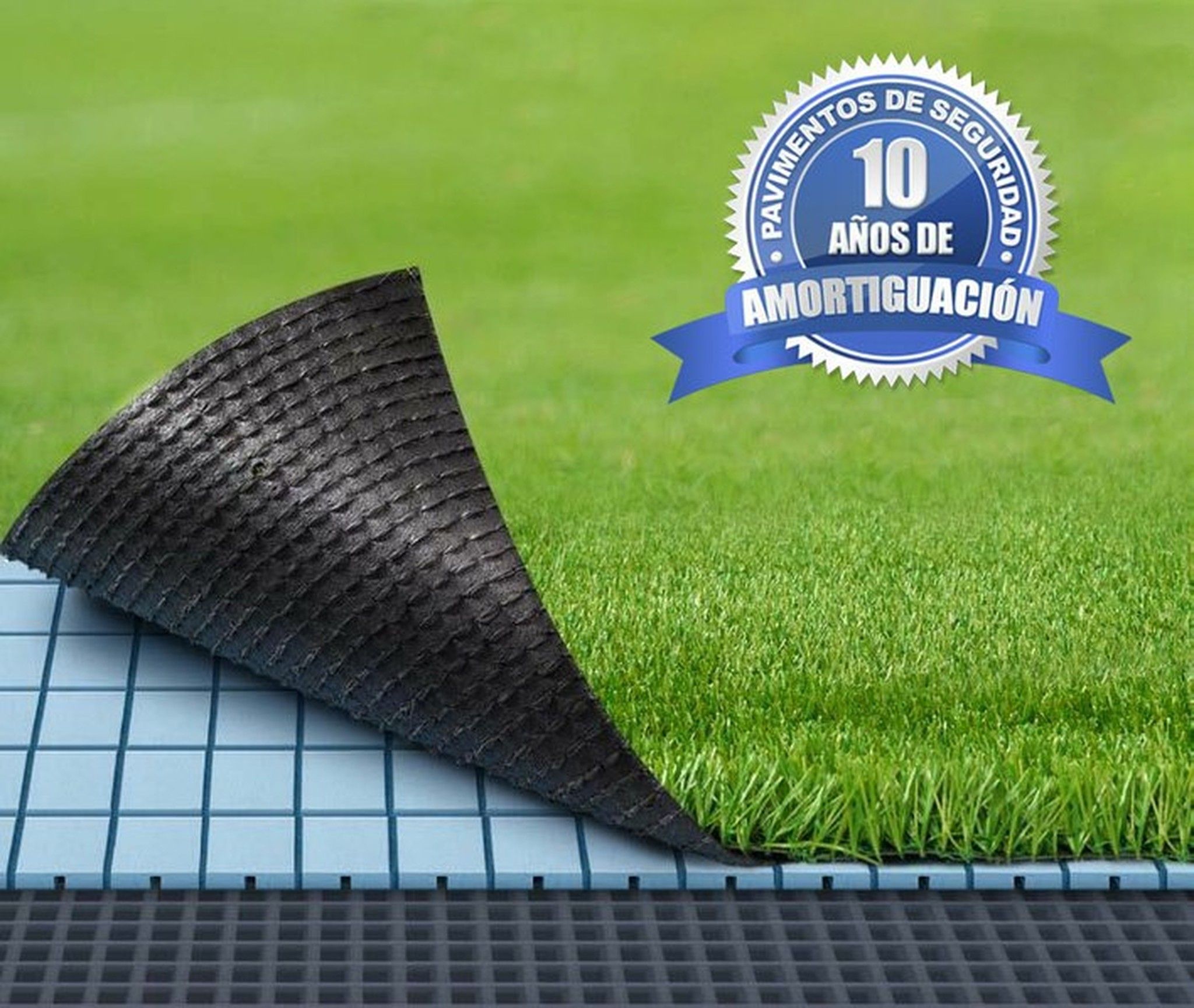 Cat_Cesped artificial base elastica