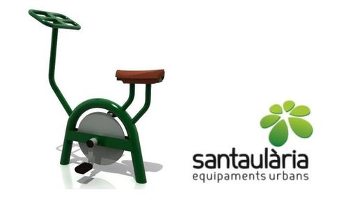 Bicicletes estàtiques com a pla esportiu en parcs urbans
