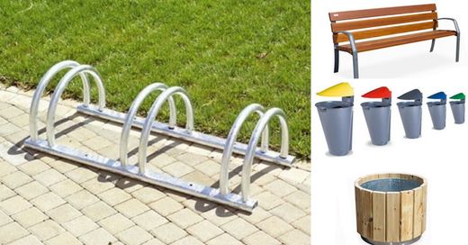 Mobiliari urbà per a parcs i jardins