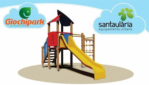 Torreta de joc infantil a l’Hospital Matern Infantil de Badajoz