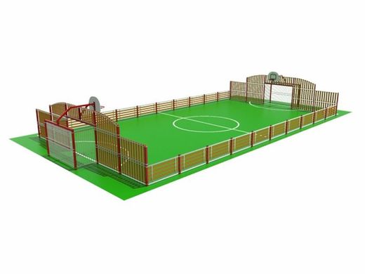 Pista Multiesport de Fusta