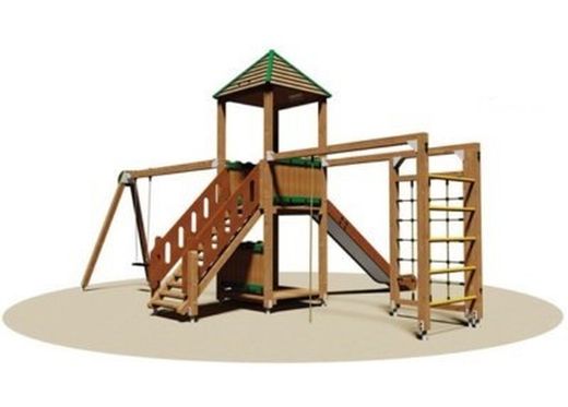 Torretes Multijocs de fusta