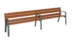 Banc MODO C-106 de fusta amb peus en fosa