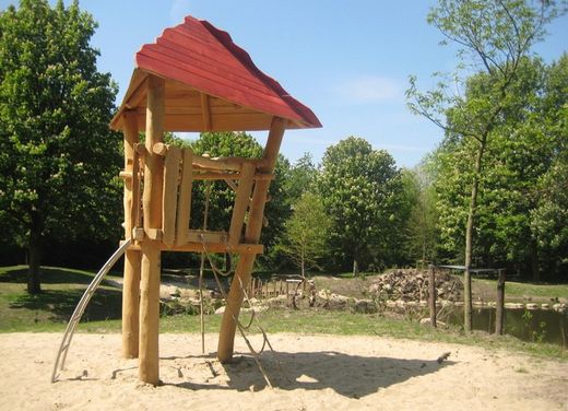 Cabanya fusta de Robinia ARBOL