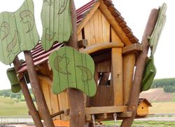 Cabanya fusta de Robinia DISSENY
