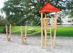 Cabana fusta de Robinia PONT DE CORDES