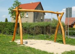 Gronxador fusta de Robinia DOBLE