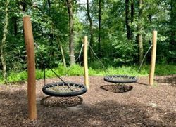 Gronxador fusta de Robinia NIU DOBLE