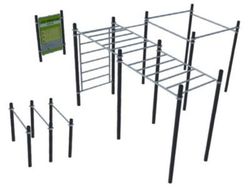 Conjunt de Street workout Mod. Mitjà