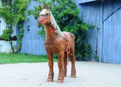 Figura de Robinia CABALLO GIGANTE