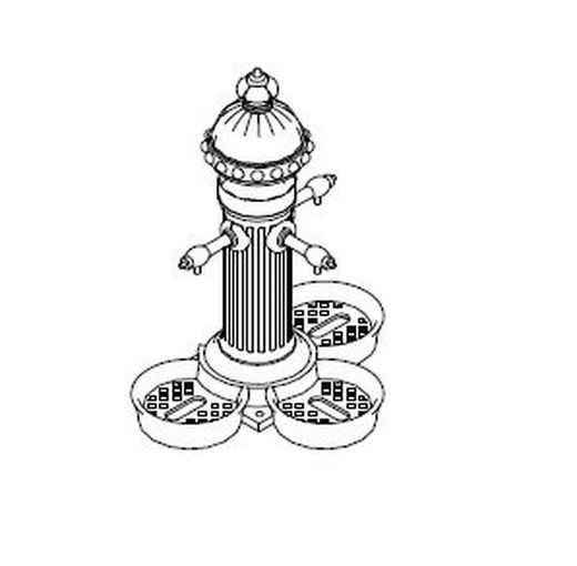 Font ROMÀNTICA C10 de fosa dúctil