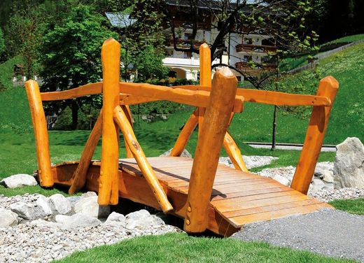 Juego de escalada de madera de Robinia PUENTE ARMADURA