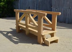 Joc d'escalada de fusta de Robinia PONT CORRENT