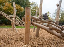 Juego de escalada de madera de Robinia SELVA TREPADORA