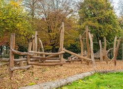 Juego de escalada de madera de Robinia SELVA TREPADORA