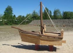 Joc de moll VAIXELL de robinia