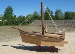 Joc de moll VAIXELL de robinia