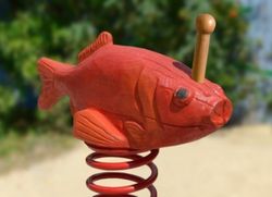 Joc de moll PEIX VERMELL de robinia