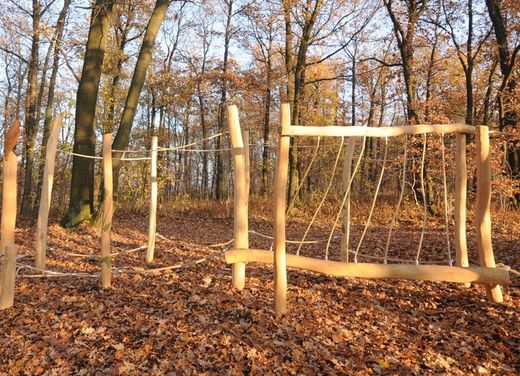 Juego infantil de madera de Robinia Castillo GRETHEN