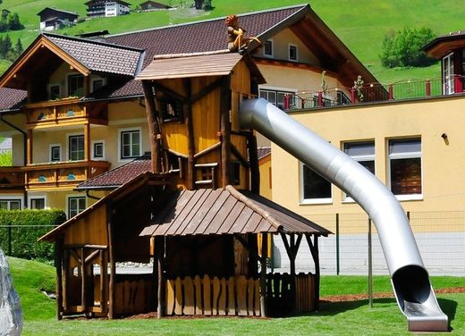 Juego infantil de madera de Robinia Castillo MINA DE AVENTURA