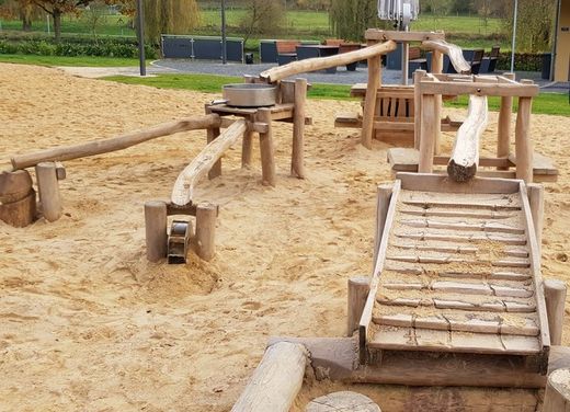 Joc infantil de fusta de Robínia de sorra i aigua PROVEÏMENT