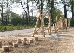 Joc infantil de fusta de robínia Indi CIRCUIT ESCALADA