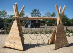 Joc infantil de fusta de robinia Indi BOTIGUES AMB XARXA