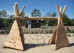 Joc infantil de fusta de robinia Indi BOTIGUES AMB XARXA