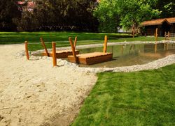 Joc infantil de fusta de robinia Marítim BALSA ANDARIVEL