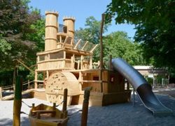 Joc infantil de fusta de robinia Marítim VAIXELL AMAZONES