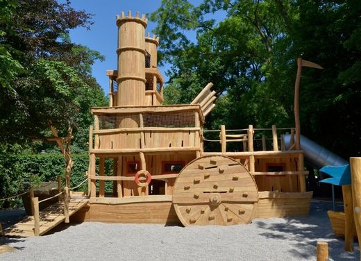Joc infantil de fusta de robinia Marítim VAIXELL AMAZONES