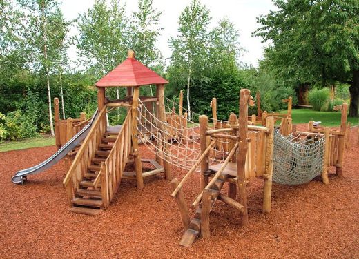 Joc infantil de fusta de Robinia torreta multijoc EDEN