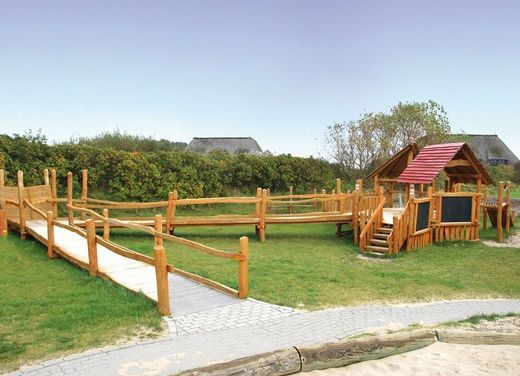 Joc infantil de fusta de Robinia Torreta multijoc INCLUSIUS SYLT