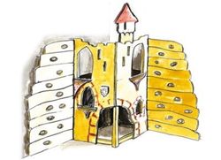 Joc interior de robinia CASTELL CANTONER