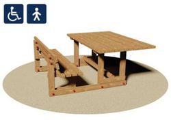 Taula de pícnic ARCHIMEDE - 1012