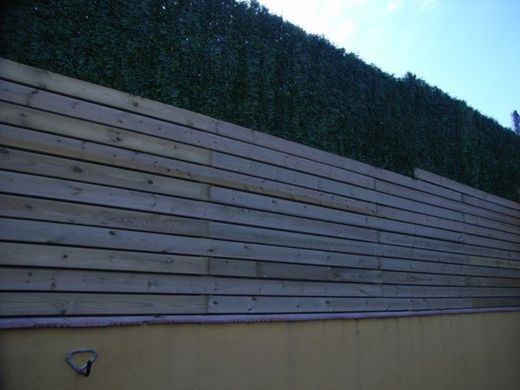 Ocultación horizontal a una cara