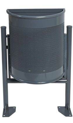 Paperera BARCELONA C-23M d'acer inoxidable