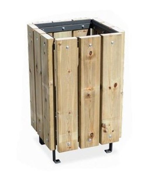 Paperera CANADA C-2010 de fusta