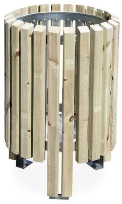 Paperera SALOU C-21S de fusta