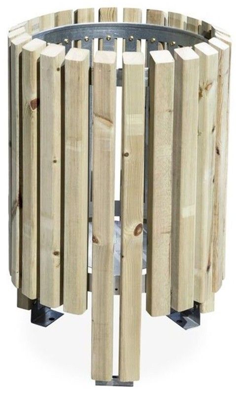 Paperera SALOU C-21S de fusta