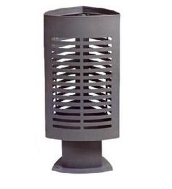 Paperera SCUDERIA C-2009 d'acer galvanitzat