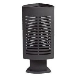 Paperera SCUDERIA C-2009 d'acer galvanitzat