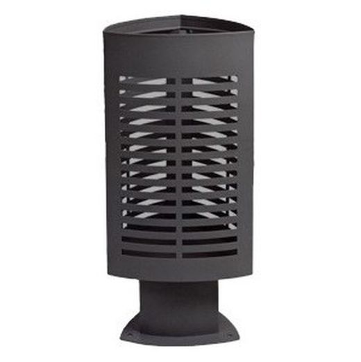 Paperera SCUDERIA C-2009 d'acer galvanitzat