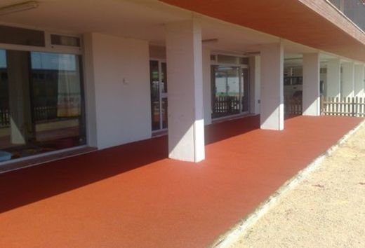 Paviments de cautxú continu