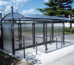 Refugio de aluminio decorativo