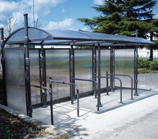 Refugio de aluminio decorativo