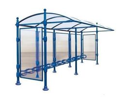 Refugio de aluminio decorativo