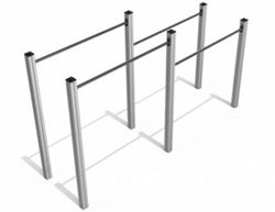 Street Workout 2 Barres Paral·leles Dobles - SW004DAL