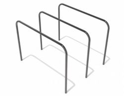 Street Workout 3 Barres Fixes Paral·leles - SW003DI