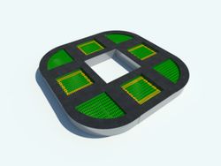 Trampolí - llit elàstic BIG FLEA